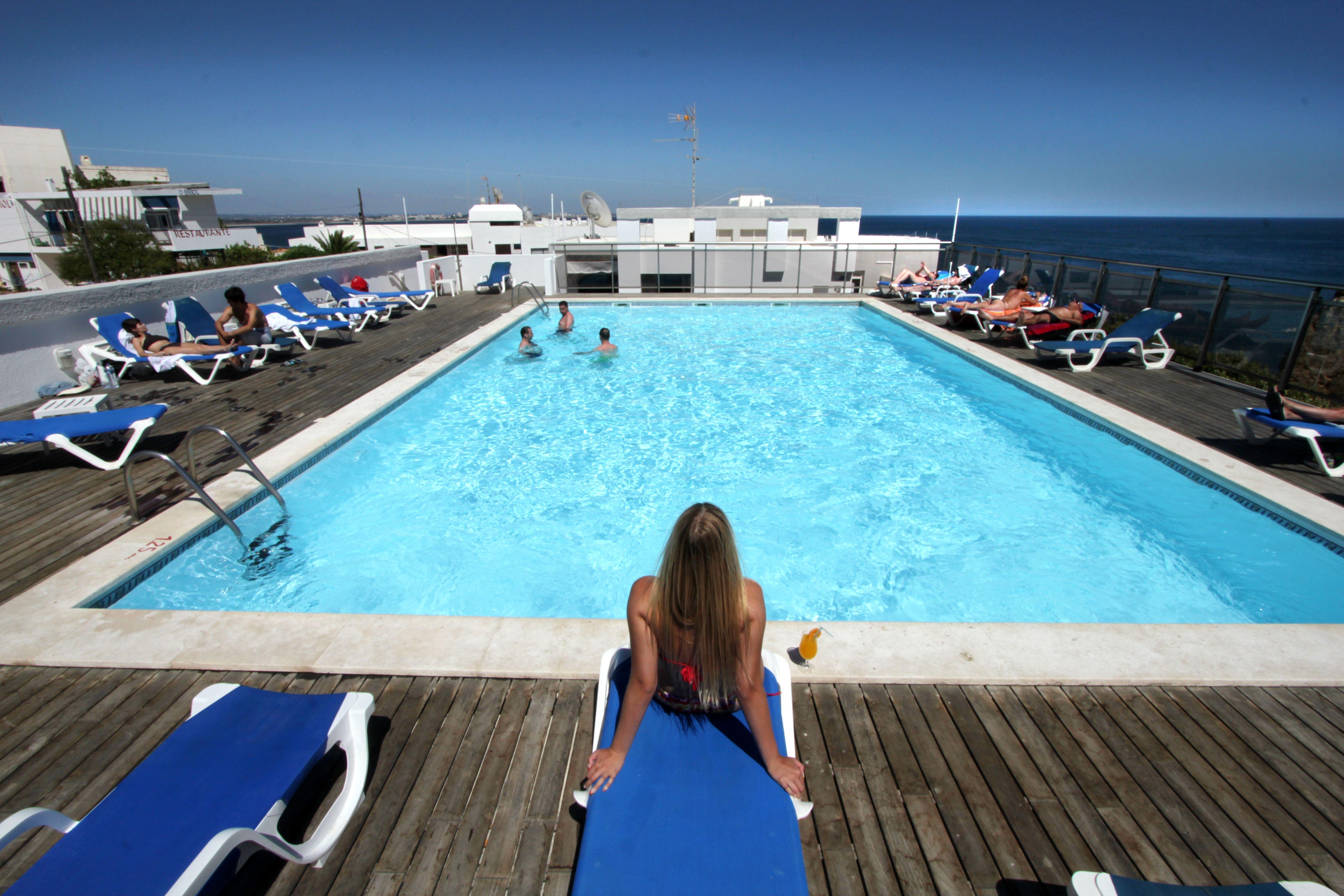 Carvi Beach Hotel Lagos Exterior photo