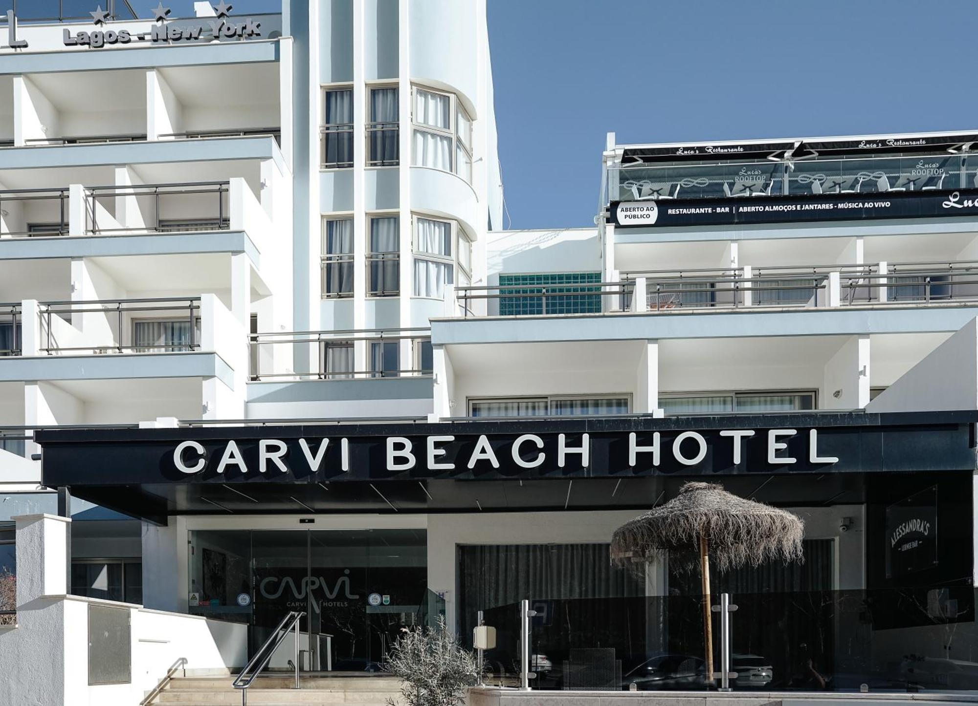 Carvi Beach Hotel Lagos Exterior photo